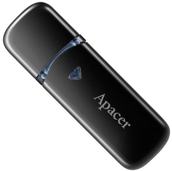 Накопичувач Apacer 64GB USB 3.2 Type-A AH355 Чорний F00068842 фото