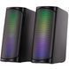 Акустична система 2E PCS231 RGB Matrix, 2.0, USB, чорний F00067319 фото
