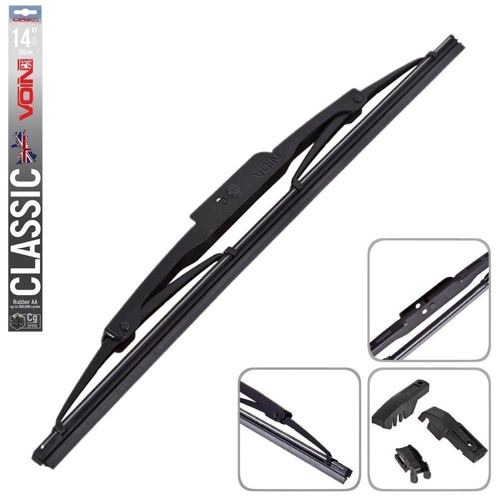 Щітки склоочисника VOIN-605-14 каркасні VOIN-14" 350 мм (TP405-SW-14") CLASSIC F00017909 фото