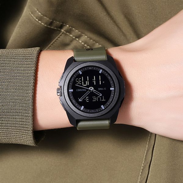 Годинники наручні 2199AG SKMEI, ARMY GREEN F00076812 фото
