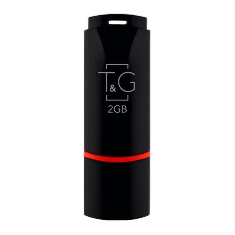 Накопичувач USB 2GB T&G Classic серiя 011 чорний F00076805 фото