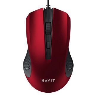 Дротова миша HAVIT HV-MS752 USB чорний/червоний F00068932 фото