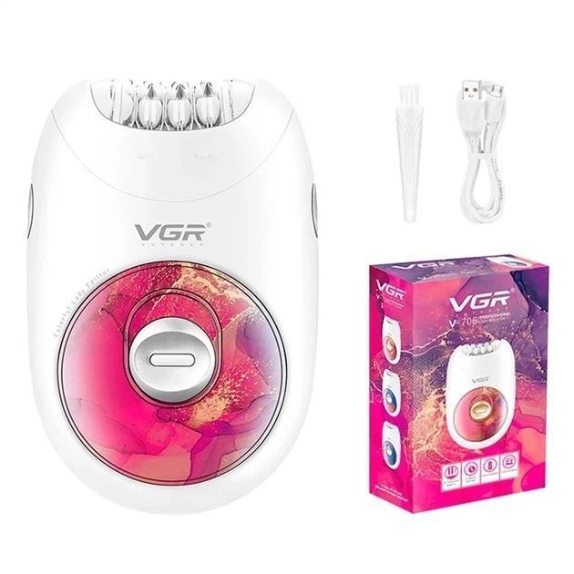 Догляд за тілом епілятор VGR V-706 PINK F00072913 фото