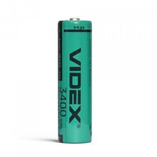 Акумуляторний улятор Videx Li-Ion 18650 (без захисту) 3400 mAh 1 шт. F00069412 фото