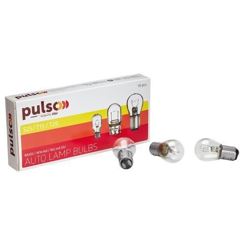 LP-25152 ЛампаLP-25152 PULSO/габаритна S25/BAY15d/P21/5W 12v 21/5w clear/2 конт. 000006409 фото