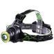 Ліхтар Налоб T106-T6+COB, 2x18650, signal light, zoom, ЗУ microUSB, Box F00072824 фото