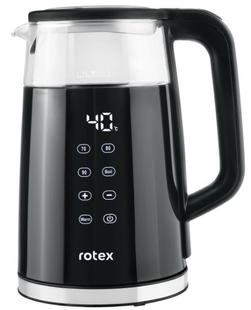 Електрочайник скляний Rotex RKT86-GB Smart F00066941 фото