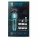 Машинка для стрижки акумуляторна (clipper) VGR V-600 BLACK, 6 насадок, регулятор висоти, LED display F00074704 фото 5