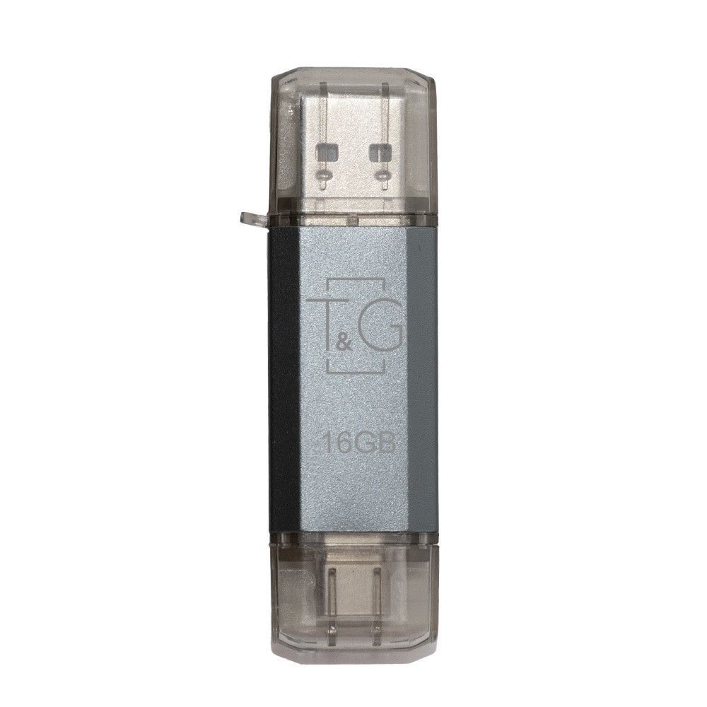 Накопичувач USB 16GB T&G Type-C 009 серія Star срібло F00072670 фото