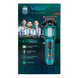 Машинка для стрижки акумуляторна (clipper) VGR V-600 GREEN, 6 насадок, регулятор висоти, LED display F00074706 фото 4