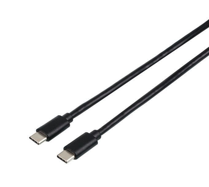 Кабель ATcom 12118 Type-C (male)/Type-C (male) чорний 1.8метра F00072331 фото