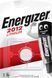 Батарейка літієва ENERGIZER CR2012 уп 1шт. F00067906 фото