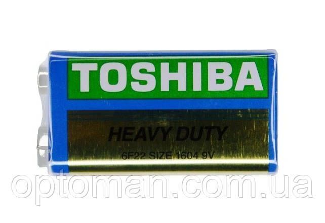 Батарейка сольова Toshiba 6F22 коробка 1&times;1 шт. F00072725 фото