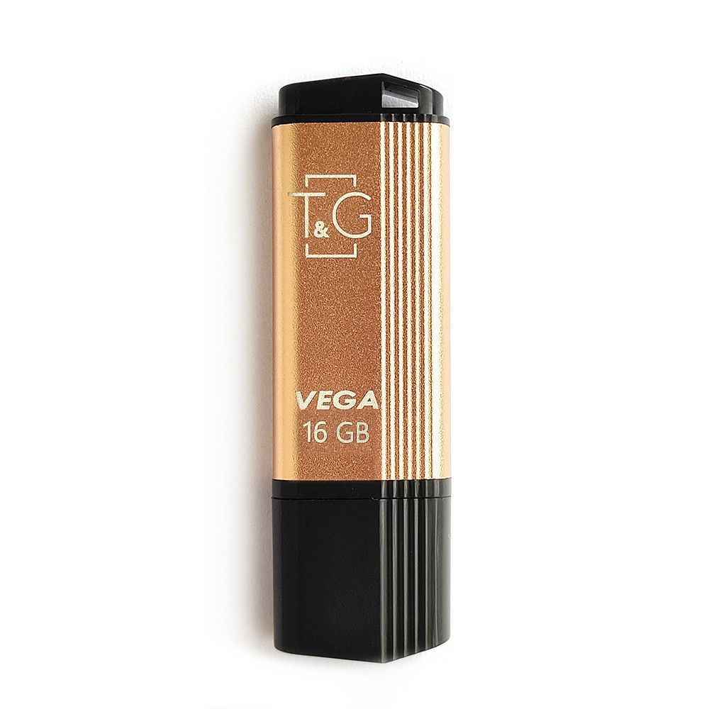 Накопичувач USB 16GB T&G Vega серiя 121 Gold F00072650 фото