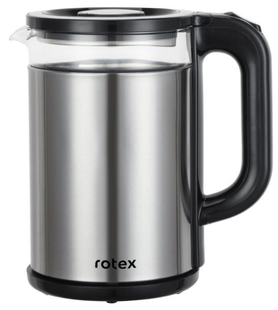 Електрочайник скляний Rotex RKT94-S Prima Glass F00070928 фото