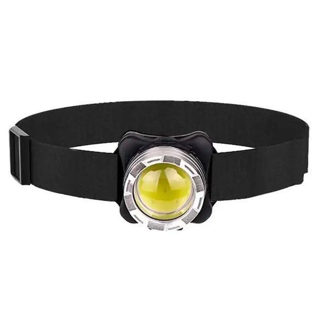 Ліхтар налобний BL-F006-COB(White+Red), ЗП Type-C, Li-Ion акумулятор, Box F00073817 фото