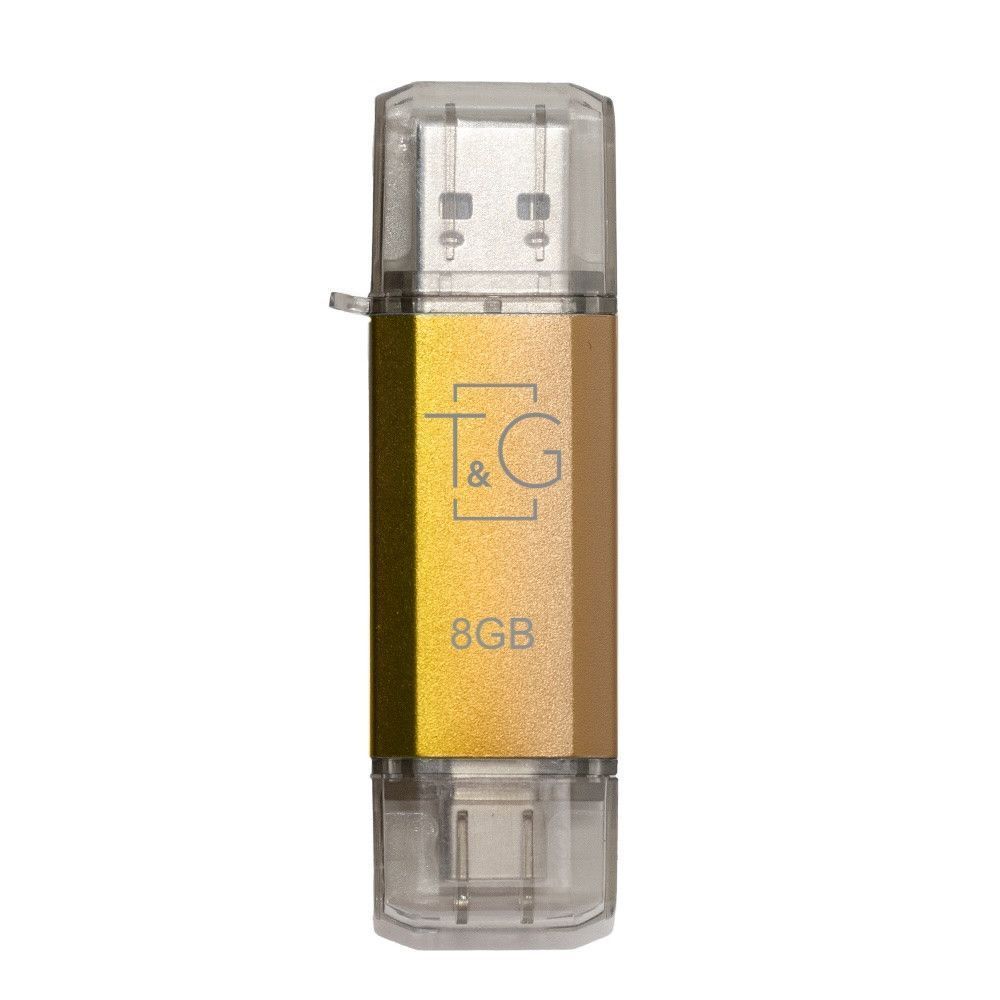 Накопичувач USB 8GB T&G Type-C 009 серія Star золото F00072710 фото