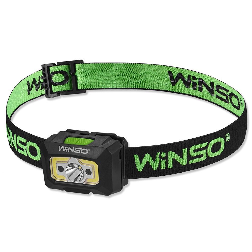 Ліхтар налобний WINSO 240Lm, 3W XPE+ COB, 1200mAh, Sensor White/Red (40шт.) F00076217 фото