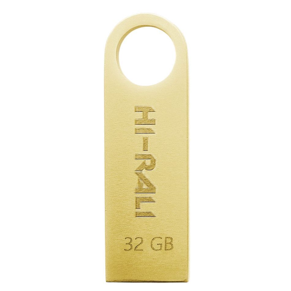 Накопичувач USB 32GB Hi-Rali Shuttle серiя золото F00072679 фото