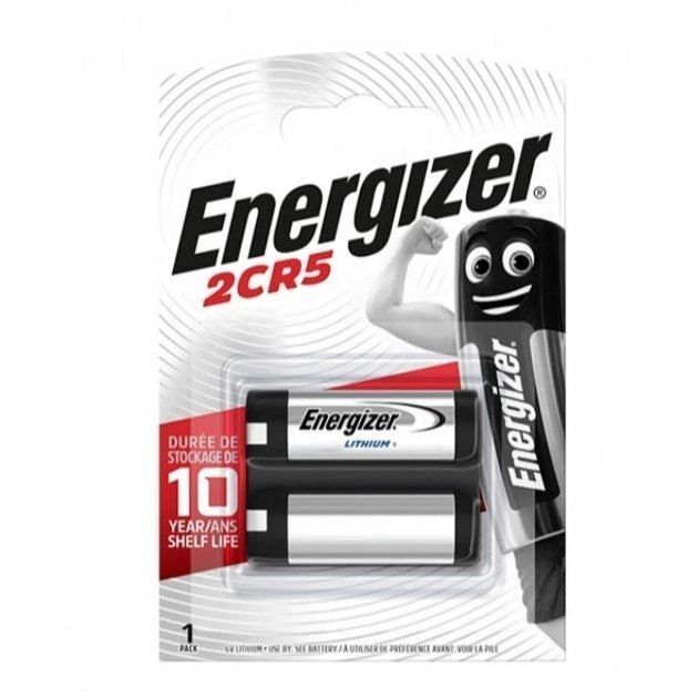 Батарейка літієва ENERGIZER 2CR5 Lithium Photo 1шт. F00073632 фото