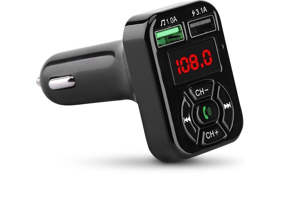 FM модулятор HAVIT HV-FM807BT Black (40шт/ящ) F00072276 фото