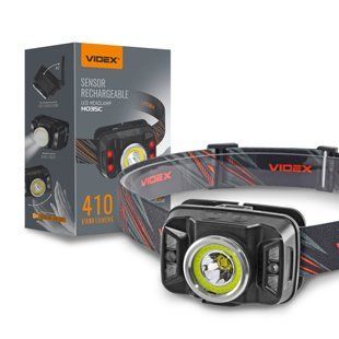 Ліхтар налобний світлодіодний Videx VLF-H035C 410 лм 5000 K F00069277 фото