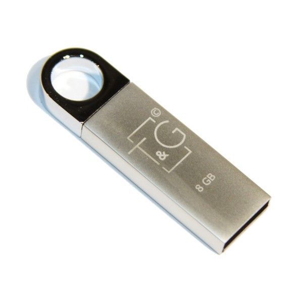 Накопичувач USB 8GB T&G металева серія 026 F00072712 фото