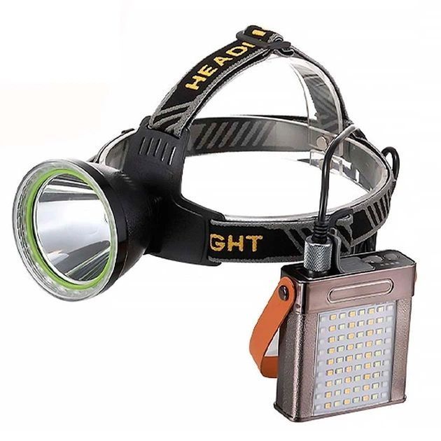 Ліхтар налобний YEMAO YM-T103 TG+SMD(White+Red), Li-Ion акумулятор, ЗУ Type-C, Internal battery F00073828 фото
