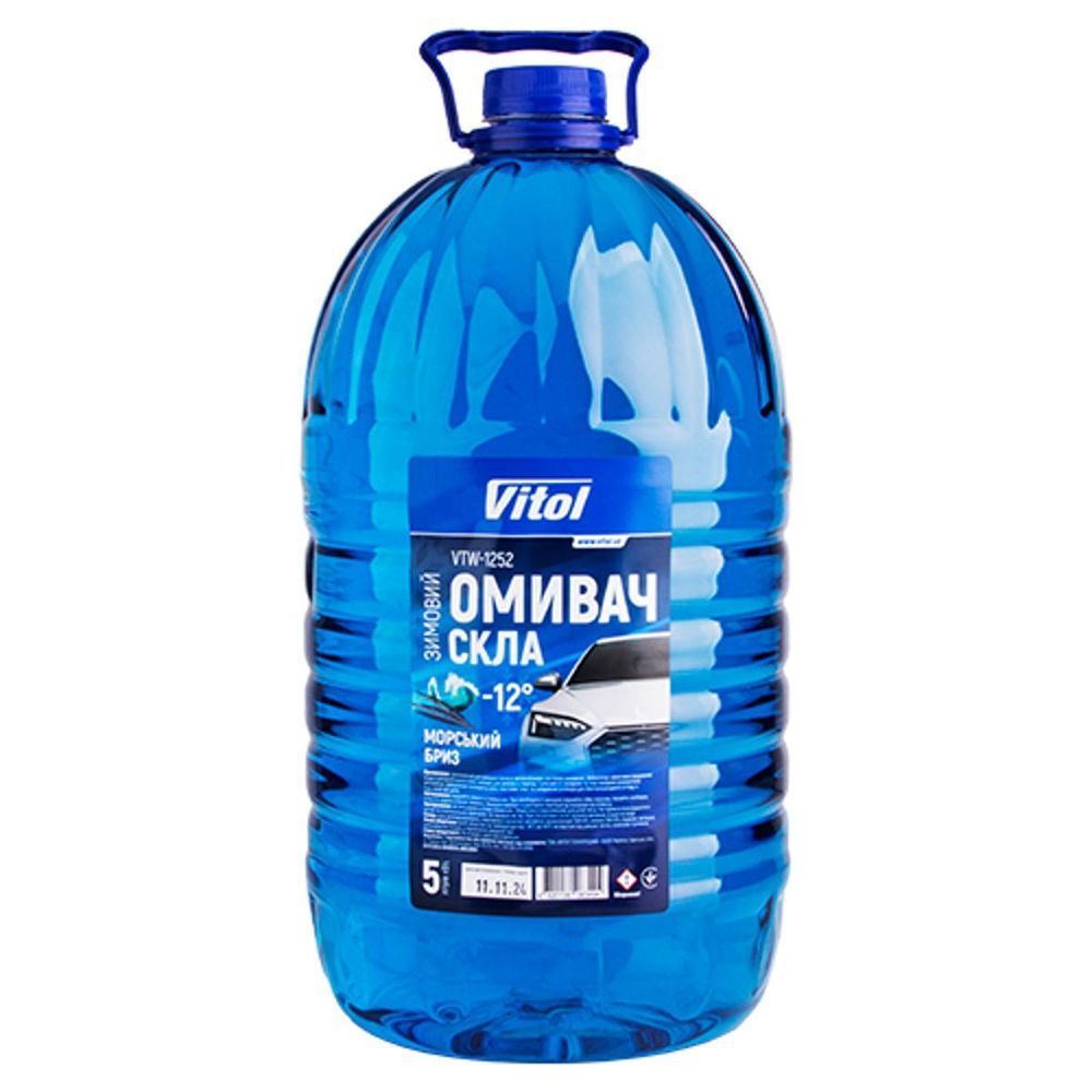 Омивач скла VITOL "Морський бриз" -12 5л F00074614 фото