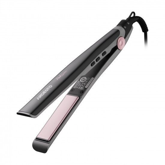 Догляд за волоссям випрямляч Ardesto HS-R350PT Pink Touch, 32Вт, 110-200C,кераміка, сірий+рожевий F00076838 фото