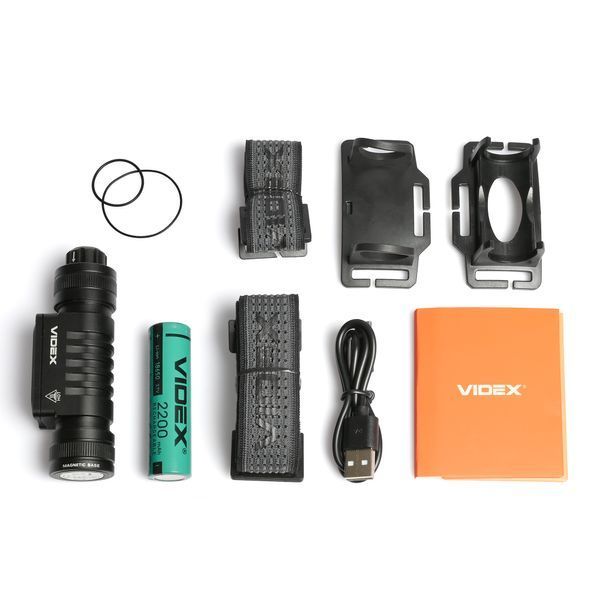 Ліхтарик налобний світлодіодний VIDEX VLF-H066A 2000Lm 5000K F00072777 фото