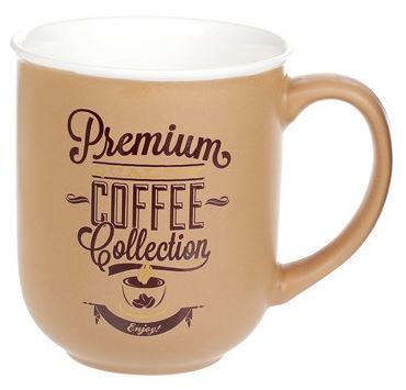 Кухоль фарфор BonaDi 930-004 380мл Premium Coffee, 3 види F00051475 фото