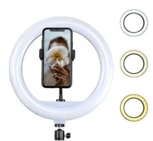 Кільцева світлодіодна Led LJJ 13 (30 см) із затискачем для телефону F00073874 фото