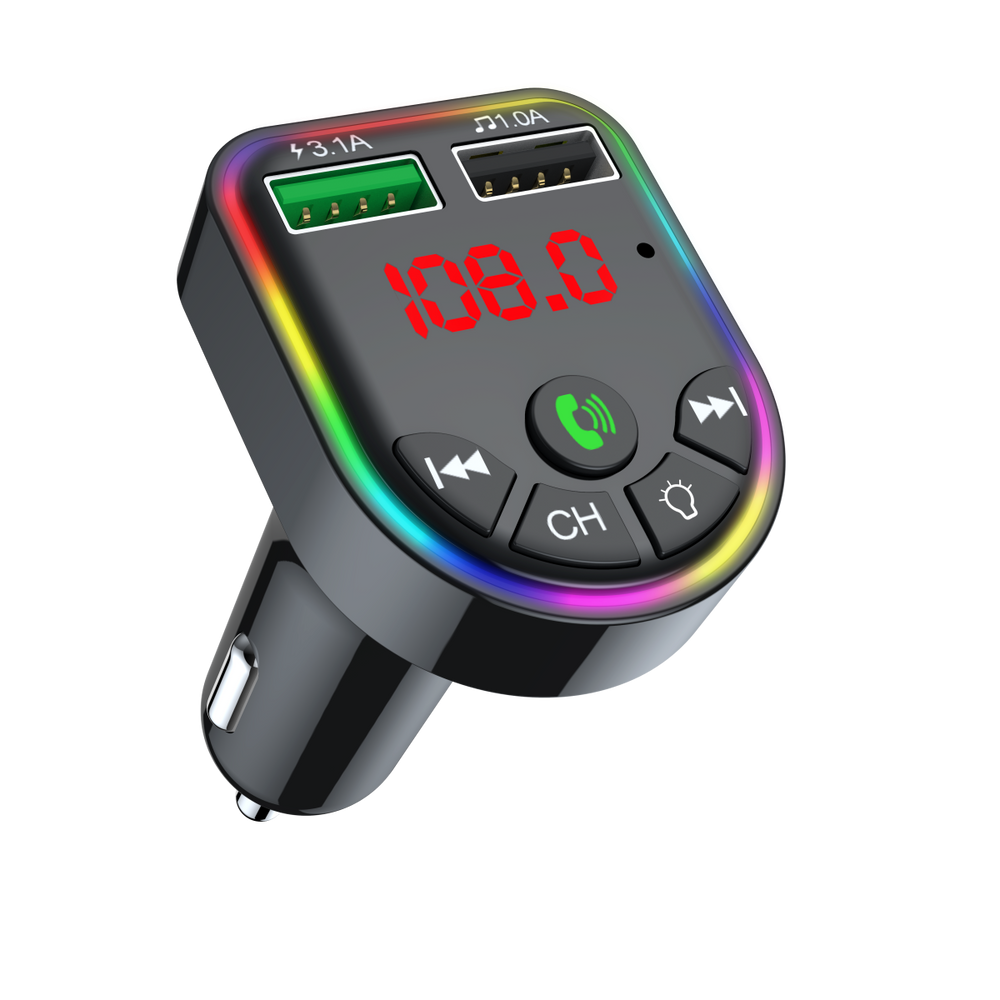 FM модулятор HAVIT HV-FM810BT Black (40шт/ящ) F00072277 фото