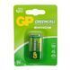 Батарейка сольова GP GREENCELL 9.0V, 1604GLF-U1, 6F22 F00076770 фото