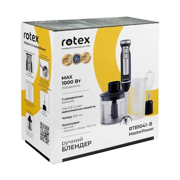 Блендер ROTEX RТB1041-B MasterPower F00072164 фото