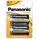 Батарейка лужна Panasonic Alkaline LR20 D UM1 Blister 2шт F00074662 фото