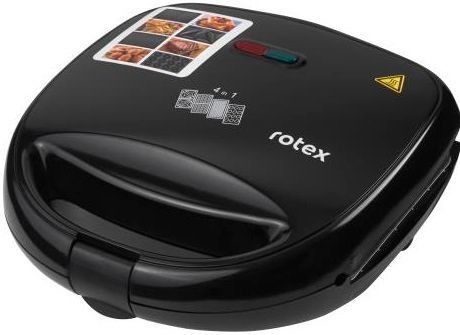 Сендвічниця-мультимейкер ROTEX RSM222-B (4в1) F00062008 фото