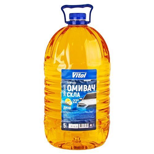 Омивач скла зимовий VITOL 5Л "-22" (ДИНЯ) F00071539 фото