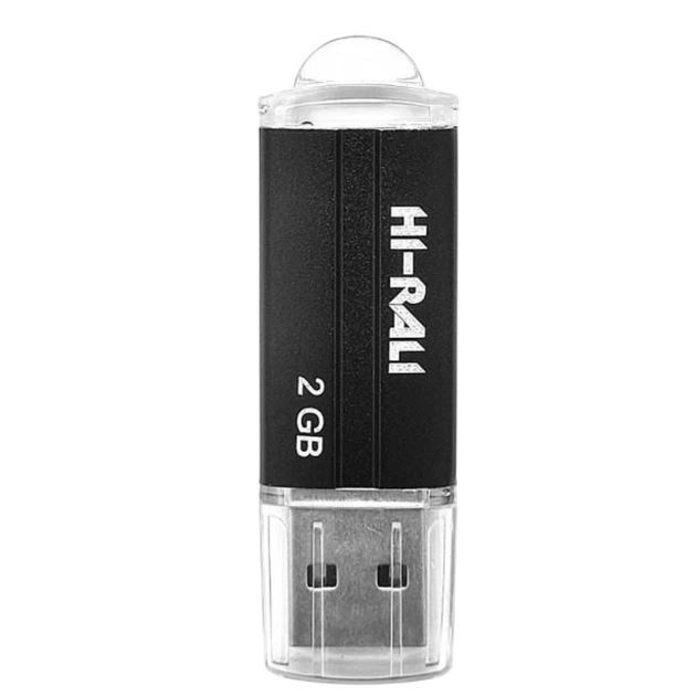 Накопичувач USB 2GB Hi-Rali Corsair серiя чорний F00073299 фото