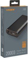 Повербанк Videx 20000 mAh VPB-320 22.5 Вт білий F00073098 фото