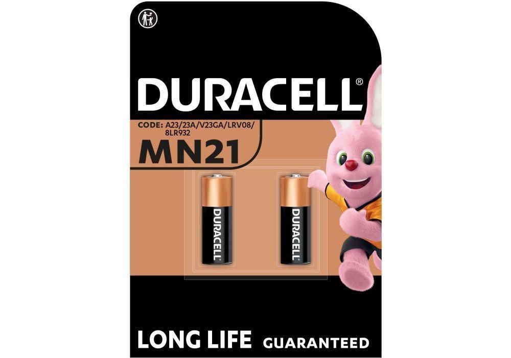 Батарейка Duracell MN21 BLN 01&times;10 2 шт. F00067760 фото